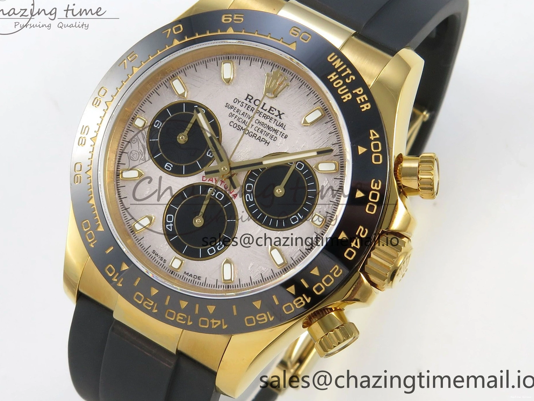 1231 Daytona 116518 QF 1:1 Best Edition Meteorite Dial on Oysterflex Strap SH4130 V11（Gain Weight） Unique 166